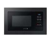 Samsung MG23A7013CB/OL, Built-in microwave grill, Ceramic Inside, 23l, 800 W, Blue LED Display, Black door, Black frame