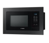 Samsung MG23A7013CB/OL, Built-in microwave grill, Ceramic Inside, 23l, 800 W, Blue LED Display, Black door, Black frame