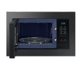Samsung MG23A7013CB/OL, Built-in microwave grill, Ceramic Inside, 23l, 800 W, Blue LED Display, Black door, Black frame