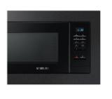 Samsung MG23A7013CB/OL, Built-in microwave grill, Ceramic Inside, 23l, 800 W, Blue LED Display, Black door, Black frame