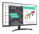 LG 32QN600-B, 32", QHD (2560x1440) IPS Display AG, sRGB 99%, 75Hz, 5ms, 1000:1, 350cd/m2, AMD FreeSync, HDR 10, Color Calibrated, Reader Mode, HDMI, DisplayPort, Headphone out, Tilt