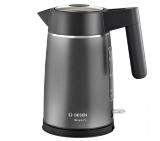 Bosch TWK5P475, Stainless steel Kettle, 2400 W, 1.7 l, Cup indicator, Optimal spout, Triple Safety function, Covered heater, Gray