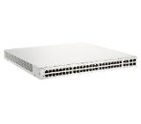 D-Link 52-Port Gigabit PoE+ Nuclias Smart Managed Switch including 4x 1G Combo Ports, 370W (With 1 Year License)