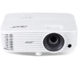 Acer Projector P1155, DLP, SVGA(800x600), 4000 ANSI Lumens, 20000:1, 1.1x, 3D ready, VGA x2, HDMI, HDMI/MHL, RCA, Audio in/out, VGA out, USB type A, 1x3W, RS232, USB mini-B, Lamp life up to 15000h, Auto Keystone, Bag, 2.4kg, White+Acer T82-W01MW 82.5"