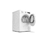 Bosch WTH85203BY SER4, Tumble dryer with heat pump 8 kg , Energy efficiency A++,  65 dB, EasyClean AutoDry, Anti-vibration design, Sensitive Drying system, Fast drying 40 ', Drum volume 112 l, white
