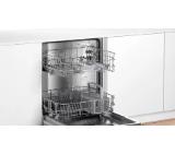 Bosch SMI2ITS61E, SER2 Semi-integrated dishwasher, 60 cm, Energy efficiency E, Water consumption 9,5 l, capacity: 12 sets, 46 dB, AquaStop, Home Connect, Inner material: stainless steel/polynox