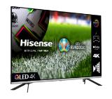 Hisense 50" E76GQ, 4K Ultra HD 3840x2160, QLED, Quantum Dot, HDR 10+, HLG, Dolby Vision, Dolby Atmos, Smart TV, WiFi 5GHz, WiFi Direct, BT, DLNA, Gaming Mode, 1xHDMI2.1 eArc, 2xHDMI, 2xUSB, LAN, CI+, DVB-T2/C/S2, Black/Silver