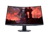 Dell S3222DGM, 31.5" Curved Gaming LED Anti-Glare, VA, 1ms (MPRT), 3000:1, 350 cd/m2, QHD 2560x1440, 165Hz, 99% sRGB, AMD FreeSync, HDMI, DP, Downlight, Height Adjustable, Tilt, Black