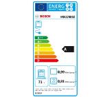 Bosch HRA574BS0 SER4, Built-in oven with added steam, 71 l, Energy Efficiency class: A, Hotair steam, 3D hot air, AutoPilot 10, Pyrolysis self-cleaning, Stainless Steel