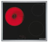 Bosch PKM645BB2E SER4, Electric cooktop 3 zones, TouchSelect, Restart, 5,7 kW, 60 cm