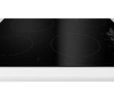 Bosch PKE611CA3E SER2, Electric cooktop, 4 zones, Sword knobs, inox frame, 6,6 kW, 60 cm