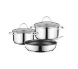 Bosch HEZ9SE030, Set of 2 pots + 1 pan: pot O 14 / 16 cm, pot O 18 / 20 cm, pan O 22 / 26 cm