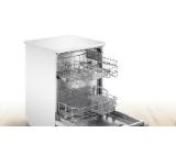 Bosch SGS2ITW04E SER2, Free-standing dishwasher, E, Polinox, 10,5 l, 12 ps, 4p/3o, 50 dB(C), white, Start delay 9 h, w/o Height Adjustable Top Basket