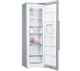 Bosch GSN36BIEP, FS upright freezer, NoFrost, E, 186/60/65cm, 242 l, 39 dB(C), IceTwister, 4 drawers (2 BigBox), display, handle, Inox EasyClean