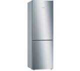 Bosch KGE36ALCA SER6, FS Fridge-freezer LowFrost, C, 186/60/65 cm, 308 l(214+94), 38 dB(C), VitaFresh 22 l, bottle rack, fan, Inox-look