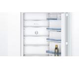 Bosch KIV87VFE0 SER4, BI fridge-freezer LowFrost, E, 177,2 cm, 270 l (200+70), 35 dB(B), VitaFresh XXL, EcoAirflow, display, BigBox, flush-folding