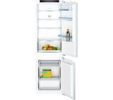 Bosch KIV86VFE1 SER4, BI fridge-freezer LowFrost, E, 177,2 cm, 267 l (191+76), 35 dB(B), VitaFresh XXL, EcoAirflow, display, BigBox, sliding hinge