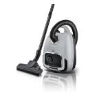 Bosch BGB6X330 Series 6, Vacuum cleaner with bag, 4 l, Washable HEPA filter, 12 m operating range, Remote control, Gray