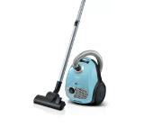 Bosch BGB25MON2, Vacuum cleaner with bag MoveOn Mini, 3.5 l, HiSpin motor, Ultra compact, Blue