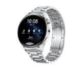 Huawei Watch 3 Elite Galileo-L31E, 1.43", Amoled, 466x466, 2GB+16GB, BT(2.4 GHz, supports BT5.2 and BR+BLE), e-Sim*(If it's active in the operator), WR 5ATM, GPS, WiFi, Battery 450 mAh, Ultra-long battery life 14 days, Harmony OS, APP Galery, stainless