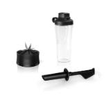 Bosch MMB6384M Series 4, VitaPower Blender, 1200 W, Glass ThermoSafe jug 1.5 l, Tritan ToGo bottle 0.6 l, Speed adjustment and pulse function, ProEdge stainless steel blades made in Solingen, Stainless steel