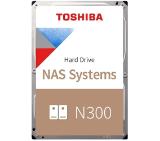 Toshiba N300 NAS Hard Drive 8TB (7200rpm / 256MB) 3,5" BULK