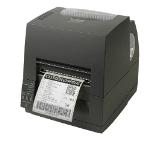 Citizen Label Industrial printer CL-S621II Thermal Transfer+Direct Print Speed 150mm/s, Print Width 4"(104mm)/Media Width min-max (25.4-118.1mm)/Roll Size max 125mm, Ext. diam.200mm, Core Size 25mm, Resol.203dpi/Interf.USB/RS-232+Opt.card/Plug (EU) Black