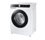 Samsung WW80T504DAE/S7, Washing Machine,  8 kg, 1400 rpm,  Energy Efficiency B, Eco Bubble, Hygiene Steam, Spin Efficiency B,  White, Black door