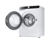 Samsung WW80T504DAE/S7, Washing Machine,  8 kg, 1400 rpm,  Energy Efficiency B, Eco Bubble, Hygiene Steam, Spin Efficiency B,  White, Black door