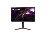 LG 27GP850-B, 27", UltraGear Nano IPS 1ms, AG, QHD (2560 x 1440), 165Hz (up to 180 Hz), HDR 400, 1000:1, 400cd/m2, DCI-P3 98%, HDMI, DisplayPort, USB3.0(1up/2down), AMD Free-sync, NVIDIA G-Sync, HDMI, DP, Height Adjustable, Pivot, Tilt, Headphone, Black