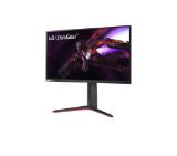 LG 27GP850-B, 27", UltraGear Nano IPS 1ms, AG, QHD (2560 x 1440), 165Hz (up to 180 Hz), HDR 400, 1000:1, 400cd/m2, DCI-P3 98%, HDMI, DisplayPort, USB3.0(1up/2down), AMD Free-sync, NVIDIA G-Sync, HDMI, DP, Height Adjustable, Pivot, Tilt, Headphone, Black