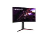 LG 27GP850-B, 27", UltraGear Nano IPS 1ms, AG, QHD (2560 x 1440), 165Hz (up to 180 Hz), HDR 400, 1000:1, 400cd/m2, DCI-P3 98%, HDMI, DisplayPort, USB3.0(1up/2down), AMD Free-sync, NVIDIA G-Sync, HDMI, DP, Height Adjustable, Pivot, Tilt, Headphone, Black