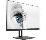 MSI PRO MP271P, 27", IPS, 5ms, FHD 1920x1080, Exclusive Display Kit, Anti-Glare, Less Blue Light, Anti-Flicker, Speakers 2x2W, HDMI (Up to 75Hz), VGA, Mic-in, Headphone out, 1000:1, 250 cd/m2, Tilt, Heigh. Adj., VESA 100, 9S6-3PA2AT-019