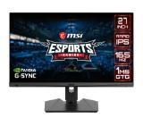 MSI Optix MAG274QRF, 27", 165Hz, 1ms, Rapid IPS, 2560x1440, G-Sync Compatible, Gaming OSD, Mystic Light, 94% DCI-P3, AG, USB hub, 300 cd/m2, 1000:1, DCR 100M:1, DP, 2xHDMI(2.0), 1xTypeC DP alt., Heigh Adj., VESA, 9S6-3CA88A-020
