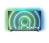 Philips 65PUS7906/12, 65" UHD 4K LED 3840x2160, DVB-T2/C/S2, Ambilight 3, HDR10+, HLG, Android 10, Dolby Vision, Dolby Atmos, Quad Core Pixel Plus Ultra HD, 60Hz, BT 5.0, HDMI 2.1 VRR, ARC, USB, Cl+, 802.11n, Lan, 20W RMS, Borderless design, Black