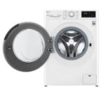 LG F4WV308S3U, Washing Machine, 8 kg, 1400 rpm, 6 motion, AI DD, Steam, Smart Diagnosis, Add Item, Energy Efficiency B, Spin Efficiency B, White