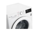LG F4WV308S3U, Washing Machine, 8 kg, 1400 rpm, 6 motion, AI DD, Steam, Smart Diagnosis, Add Item, Energy Efficiency B, Spin Efficiency B, White
