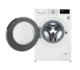 LG F4WV309S4E, Washing Machine, 9 kg, 1400 rpm, 6 motion, AI DD, Steam, Smart Diagnosis, Add Item, Energy Efficiency B, Spin Efficiency B, White
