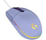 Logitech G203 LIGHTSYNC Gaming Mouse - LIlac - USB - N/A - EMEA - G203 LIGHTSYNC Gaming PC Group