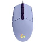 Logitech G203 LIGHTSYNC Gaming Mouse - LIlac - USB - N/A - EMEA - G203 LIGHTSYNC Gaming PC Group
