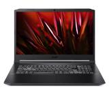 Acer Nitro 5, AN517-54-71J8, Core i7-11800H (2.3GHz up to 4.6GHz, 24MB), 17.3" QHD IPS 165Hz, 16GB DDR4 3200MHz (1 slot free), 1024GB NVMe SSD, HDD Kit, RTX 3060 6GB GDDR6, Cam&Mic., Wi-Fi 6ax, BT 5.1, RGB Backlit kbd, No OS, Black