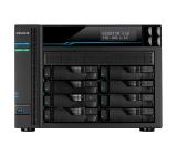 Asustor Lockerstore 8 AS6508T, 8-Bay NAS, Intel ATOM C3538 Quad-Core( Denverton 2.1GHz), 8GB DDR4 (Max 32 GB) , 10 GbE x 2, 2.5 GbE x 2, USB 3.2 Gen-1 x 2, 8 x 2.5” / 3.5” SATA or SSD, 2 x M.2PCIe (NvMe) or SATA SSD, with lockable tray, AES-NI hardware e