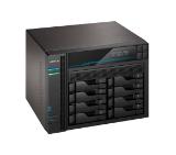 Asustor Lockerstore 8 AS6508T, 8-Bay NAS, Intel ATOM C3538 Quad-Core (Denverton 2.1GHz), 8GB DDR4 (Max 32 GB) , 10 GbE x 2, 2.5 GbE x 2, USB 3.2 Gen-1 x 2, 8 x 2.5” / 3.5” SATA or SSD, 2x M.2PCIe (NvMe) or SATA SSD, with lock. tray, AES-NI hardware encr.