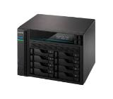 Asustor Lockerstore 8 AS6508T, 8-Bay NAS, Intel ATOM C3538 Quad-Core (Denverton 2.1GHz), 8GB DDR4 (Max 32 GB) , 10 GbE x 2, 2.5 GbE x 2, USB 3.2 Gen-1 x 2, 8 x 2.5” / 3.5” SATA or SSD, 2x M.2PCIe (NvMe) or SATA SSD, with lock. tray, AES-NI hardware encr.