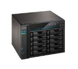 Asustor Lockerstore 10 AS6510T, 10-Bay NAS, Intel ATOM C3538 Quad-Core( Denverton 2.1GHz), 8GB DDR4 (Max 32 GB) , 10 GbE x 2, 2.5 GbE x 2, USB 3.2 Gen-1 x 2, 10 x 2.5” / 3.5” SATA or SSD, 2 x M.2PCIe (NvMe) or SATA SSD, with lockable tray, AES-NI hardwar