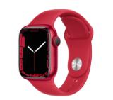 Apple Watch Series 7 GPS, 41mm (PRODUCT)RED Aluminium Case with (PRODUCT)RED Sport Band - Regular