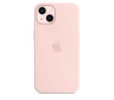 Apple iPhone 13 Silicone Case with MagSafe – Chalk Pink