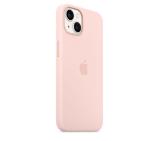 Apple iPhone 13 Silicone Case with MagSafe – Chalk Pink