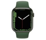 Apple Watch Series 7 GPS, 45mm Green Aluminium Case with Clover Sport Band - Regular