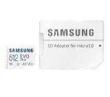 Samsung 512GB micro SD Card EVO Plus with Adapter, Class10, Transfer Speed up to 130MB/s